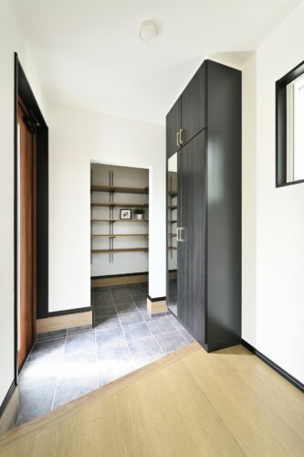 いつでも玄関がスッキリ片付くSIC付き