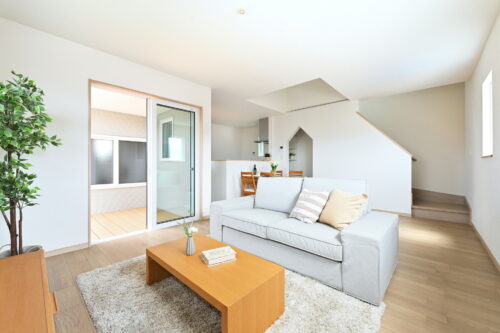 サウナの動線も考えられた間取りのお家をご覧ください