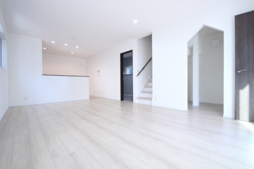 気持ちのいい光が入るLDK。