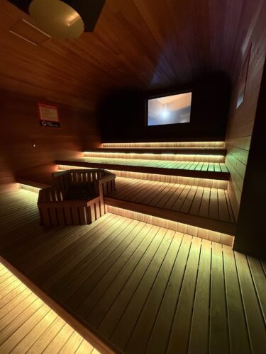 みどり楽の湯　男性サウナ